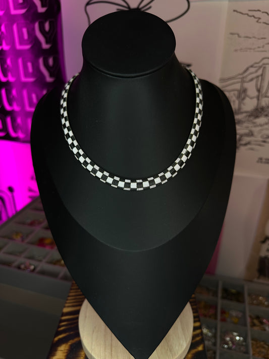 Checkered Snake Chain
